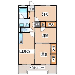 K2ビルの物件間取画像